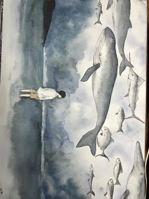 孤独|插画|其他插画|云言da - 原创作品 - 站酷 (zcool)