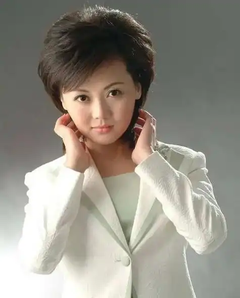 女主持人大部分都是短发,穿西装显得特别端正.