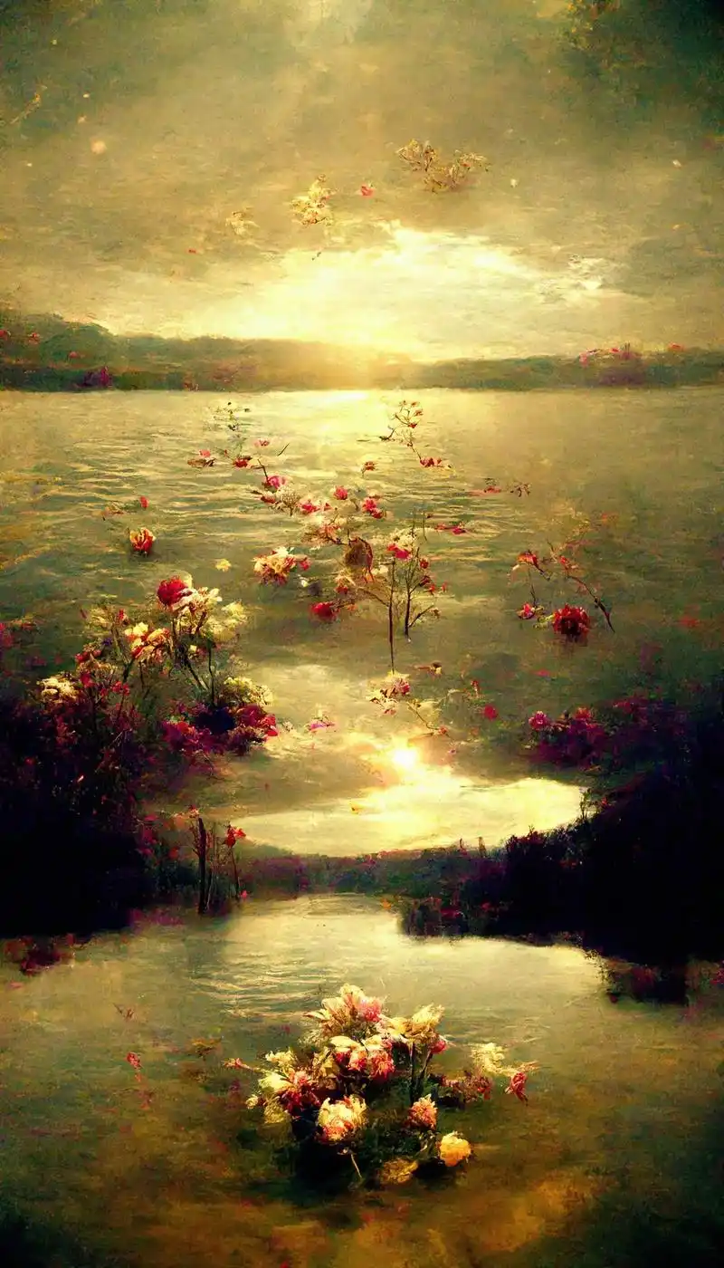 "季节轮换,总有期待"#壁纸 #唯美意境 #治愈系风景  - 抖音