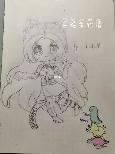 朱竹清简笔画朱竹清简笔画简单又漂亮