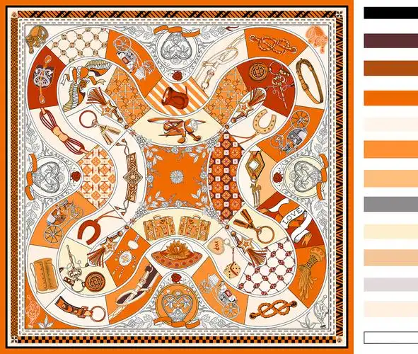 征途| 丝巾 | 图案设计