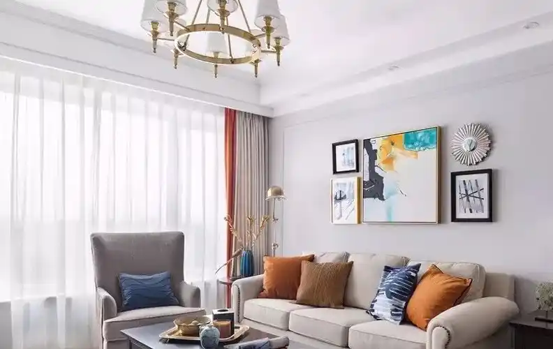 客厅墙面这样装,非常漂亮,一看就很有档次!