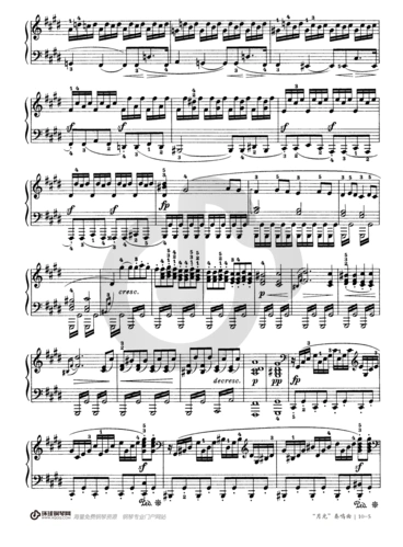 贝多芬"月光"钢琴奏鸣曲第三乐章op.27 no.