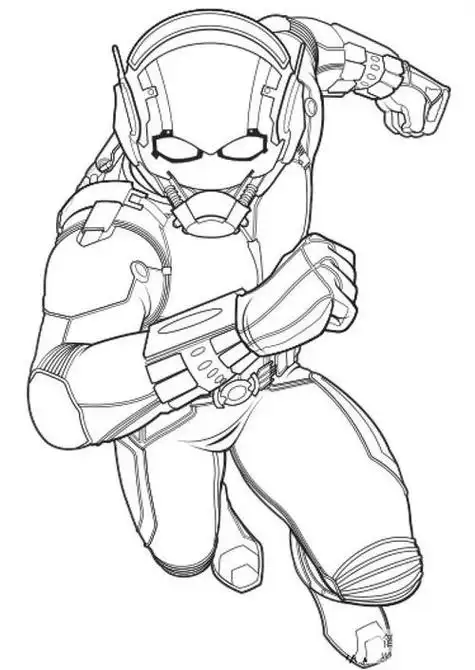 人物简笔画图片蚁人简笔画图片大全蚁人简笔画q版q版蚁人q版蚁人的