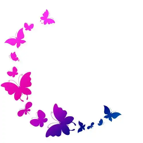 美丽蝴蝶矢量图形设计素材