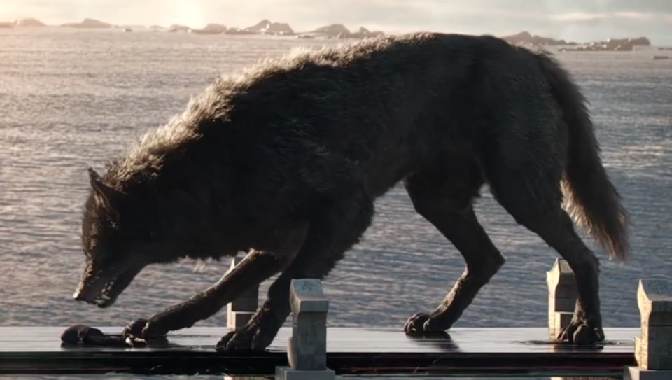 盘点漫威电影中的狂暴巨兽:魔狼芬里斯,出场于《雷神3》,作为死亡女神