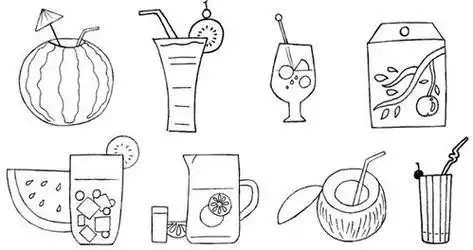 果汁怎么画简单又漂亮,果汁怎么画简笔画_竞价网