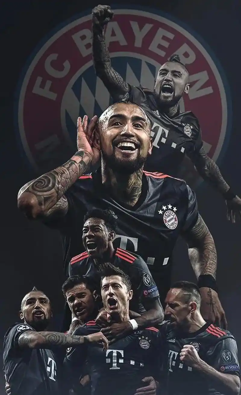 拜仁 球星系列高清手机壁纸 #拜仁慕尼黑 #拜仁慕尼黑足球 - 抖音