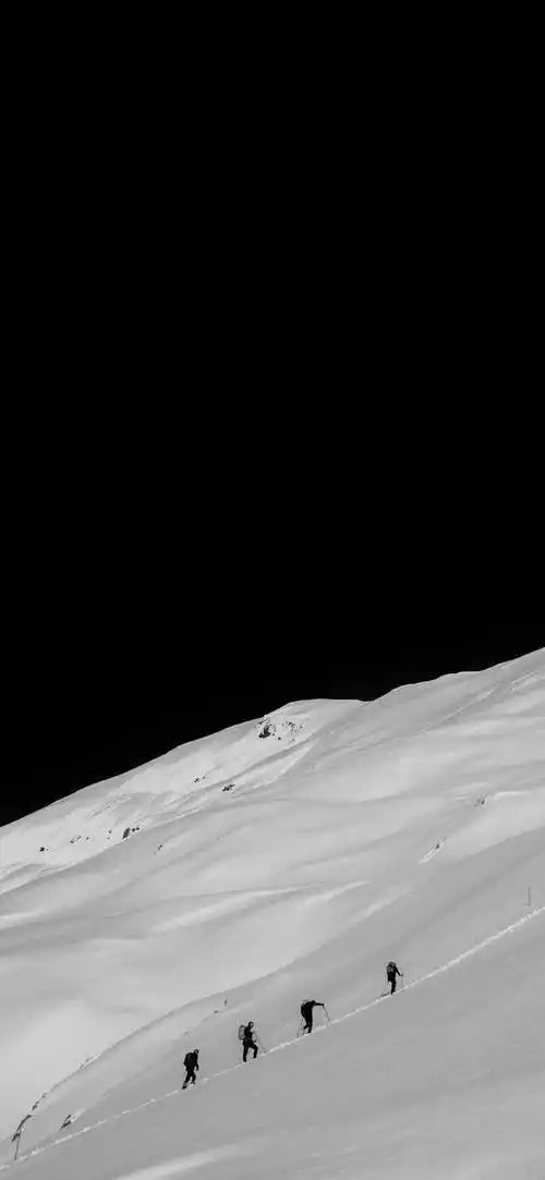 黑色系壁纸藏了小星星