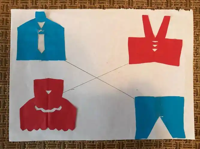 二年级数学剪纸衣服 手工剪纸图片大全简单-普车都