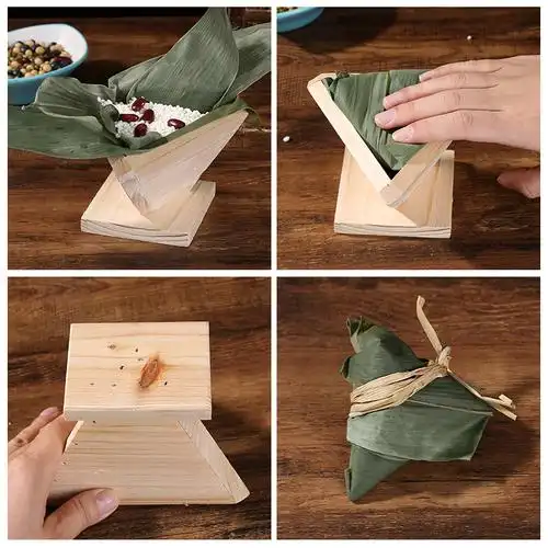 粽子神器包粽子工具懒人模型商用手工水晶三角diy模具