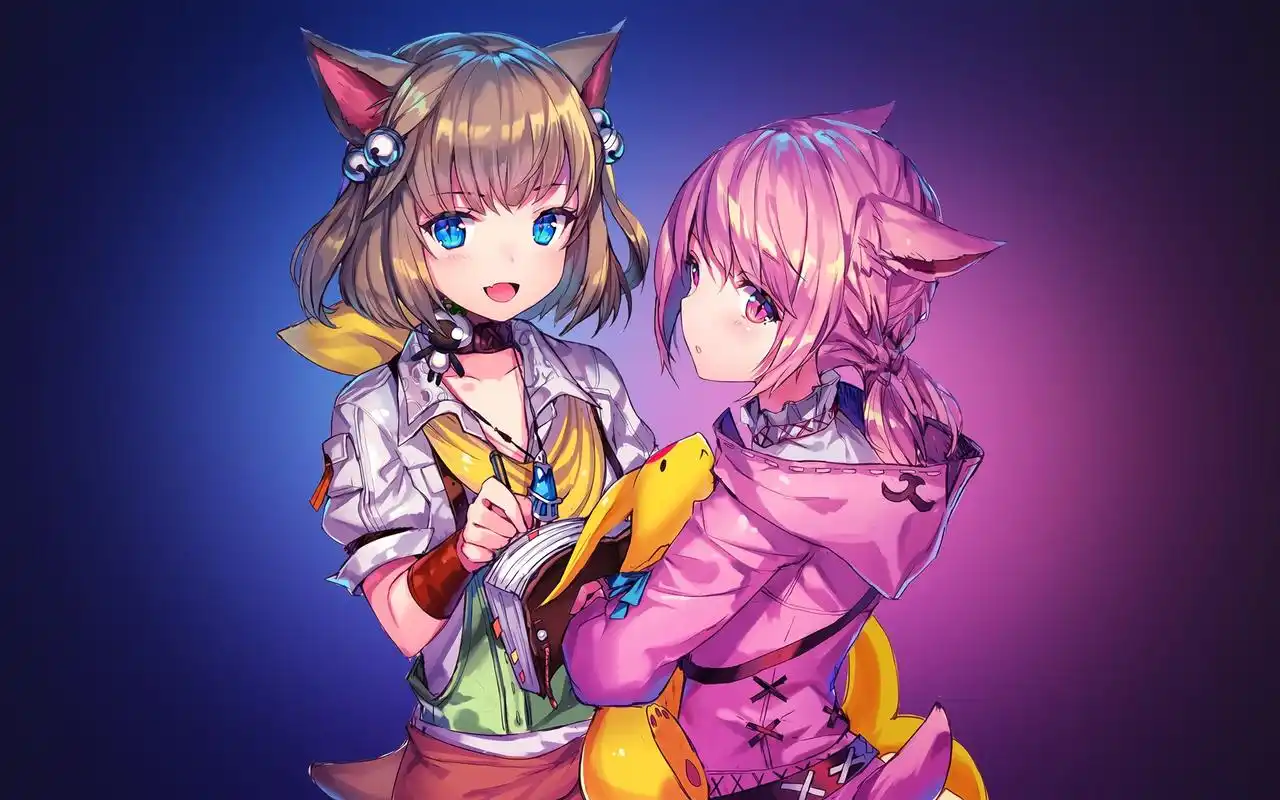 少女图片桌面壁纸第一辑高清大图预览1920x1200_卡通动漫下载_美桌网