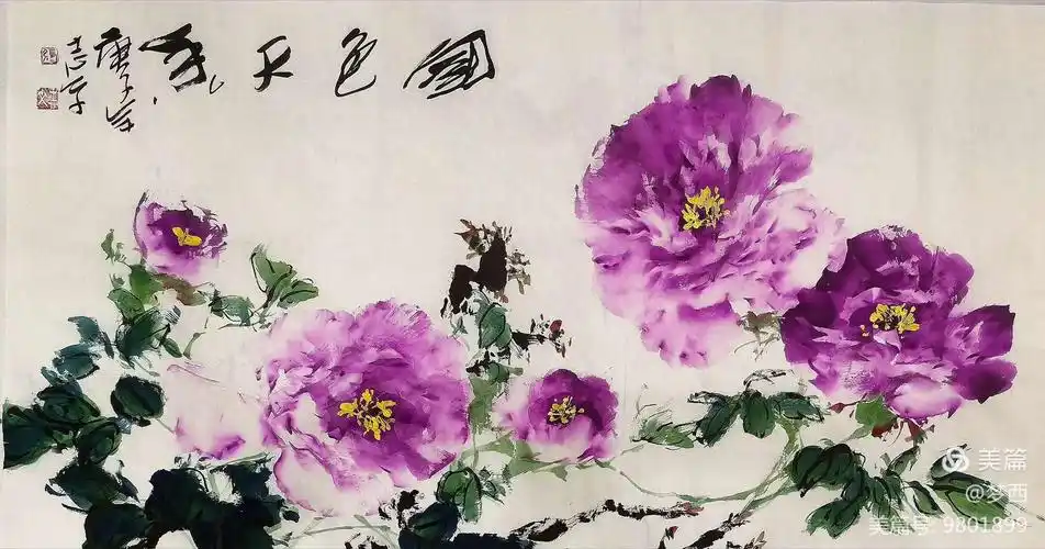 世界第一牡丹张志文作品选