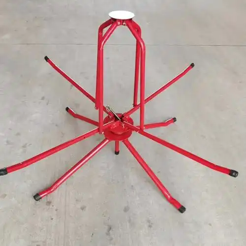 厂家直销 地暖放管器 地热专用放管器架子 轴承款加厚盘管支架