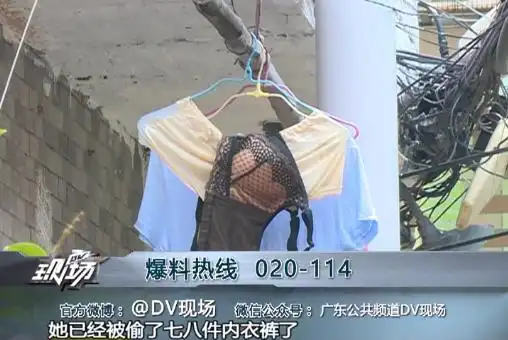 广州女子晒内衣频频被偷 老公加装监控有惊人发现