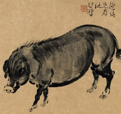 一百万的"猪":猪年吉祥!诸事如意!