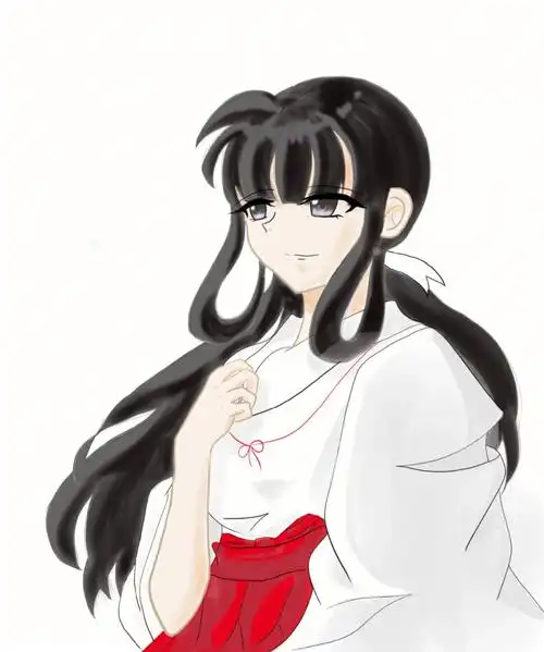 但是还是更爱桔梗#犬夜叉  #二次元  #桔梗  #犬夜叉桔梗  #板绘