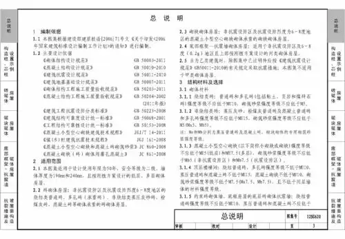 12sg620:砌体结构设计与构造