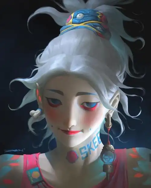 cg厚涂人物动漫