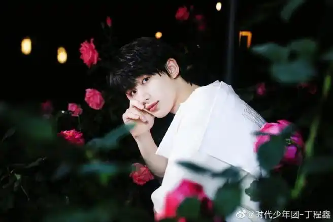 丁程鑫花与少年随拍