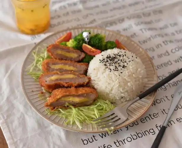 流心芝士猪排饭