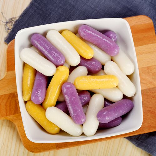 年糕千味央厨夹心芝士韩式500克火锅食材三色年糕