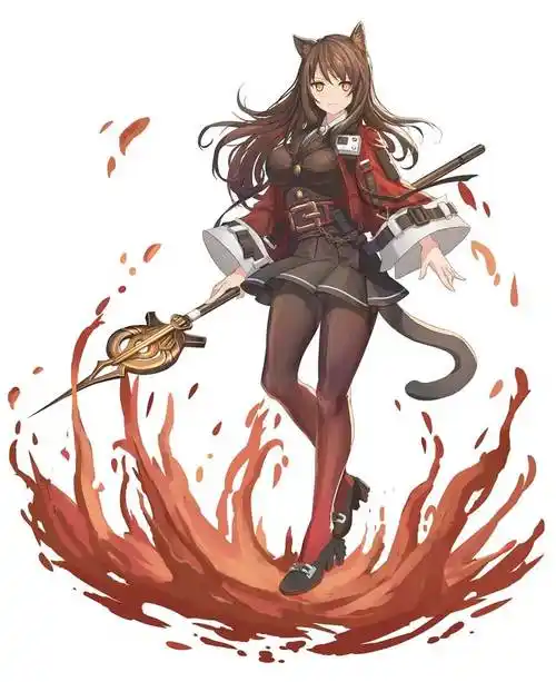 明日方舟天火同人|猪尔旦的明日方舟插画图片