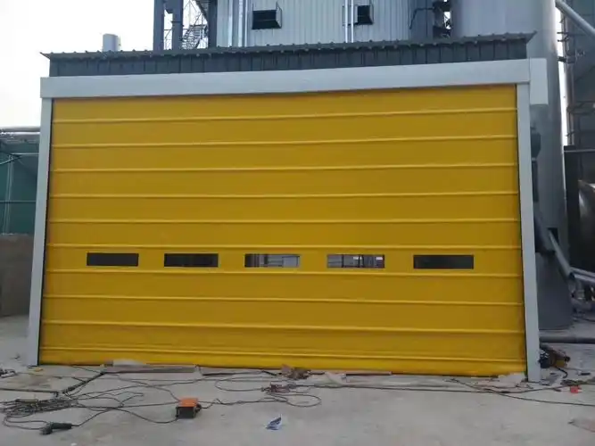 龙迪威供应快速堆积门pvc堆积门自动感应门快速卷闸门工业提升门