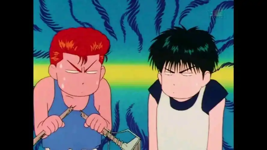 灌篮高手樱木花道和流川枫