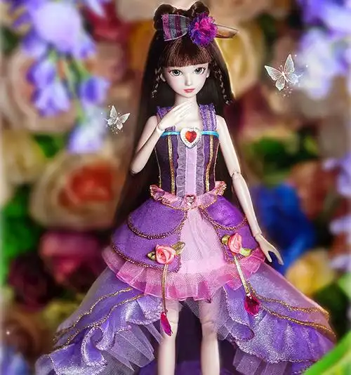 新款女孩过家家玩具礼物叶罗丽娃娃29厘米薇王默薇罗丽乐公主正版