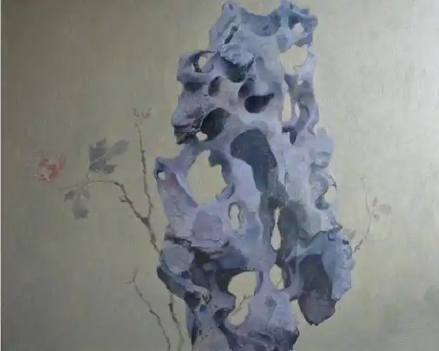 太湖石系列- 湖石牡丹