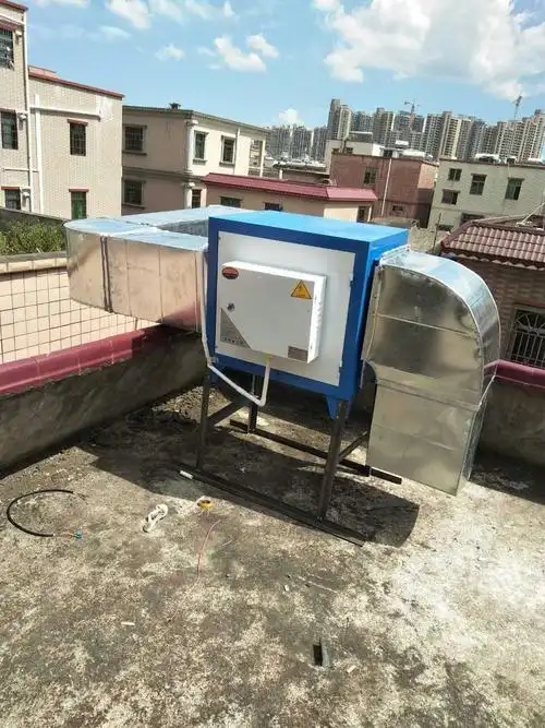 厨房烧烤抽风机安装净化器安装维修油烟风机