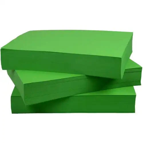 厂家直销 深绿色70g复印纸500张/包手工折纸整包深绿色