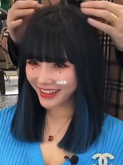 让人欲霸不能的初恋头锁骨挂耳染层次感