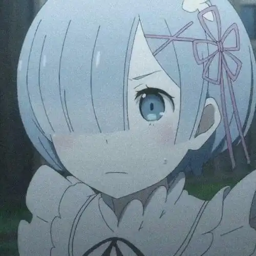 动漫头像re从零开始的异世界生活雷姆可爱仙气蓝色系