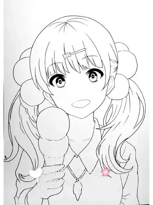 临摹#画画  #寻找小红书绘画大神  #动漫  #绘画