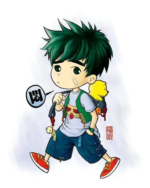 特别特别萌的q版动漫男生图片,谢谢啦