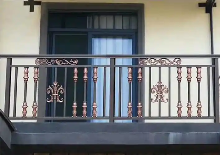 厂家定制阳台防护锌钢护栏 楼房别墅阳台防护栏窗户阳台护栏批发