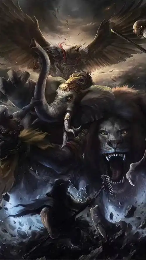 暗黑西游记潮图高清手机壁纸