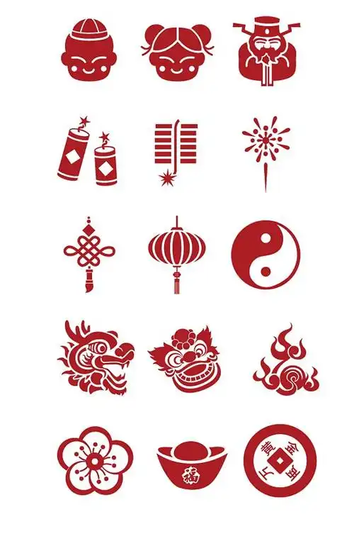 中国传统元素素材