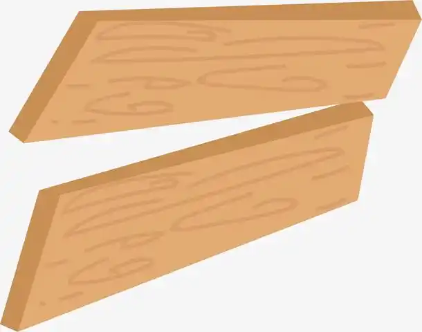 卡通木板矢量图下载