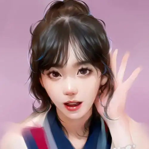 cg油画定制厚涂头像真人照片插画肖像人物卡通