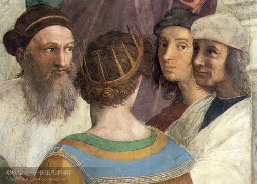 拉斐尔壁画《雅典学院》作品欣赏