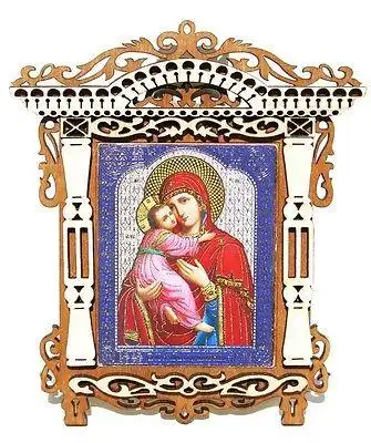godmother small framed orthodox russian icon美国代