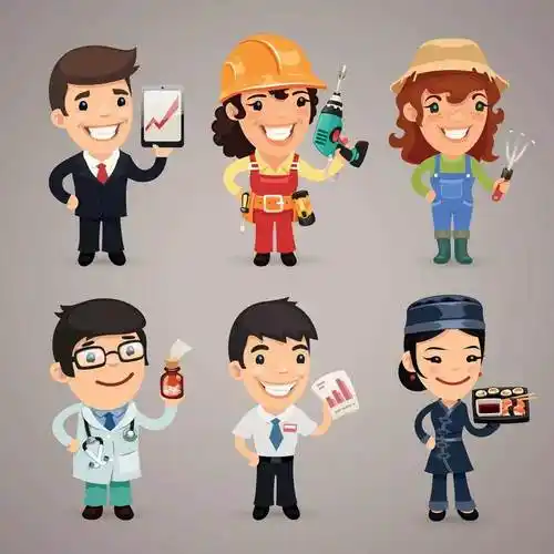 职业简笔画 职业简笔画人物简单