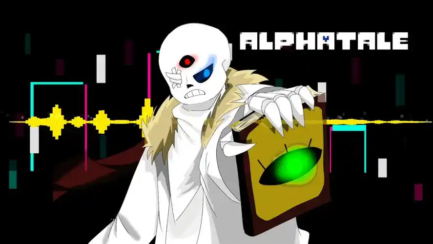 [alphatale:ten realities] 动画化 omnipotent ost [瞳之书]_哔哩