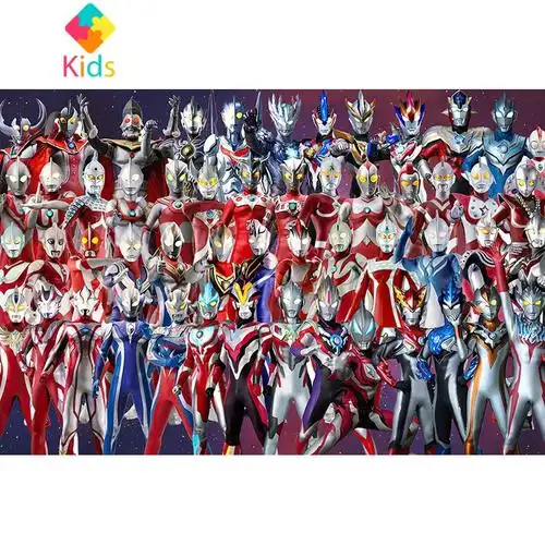 木制拼图1000片奥特曼男孩益智力玩具5小学生儿童迪迦3生日礼物真智力