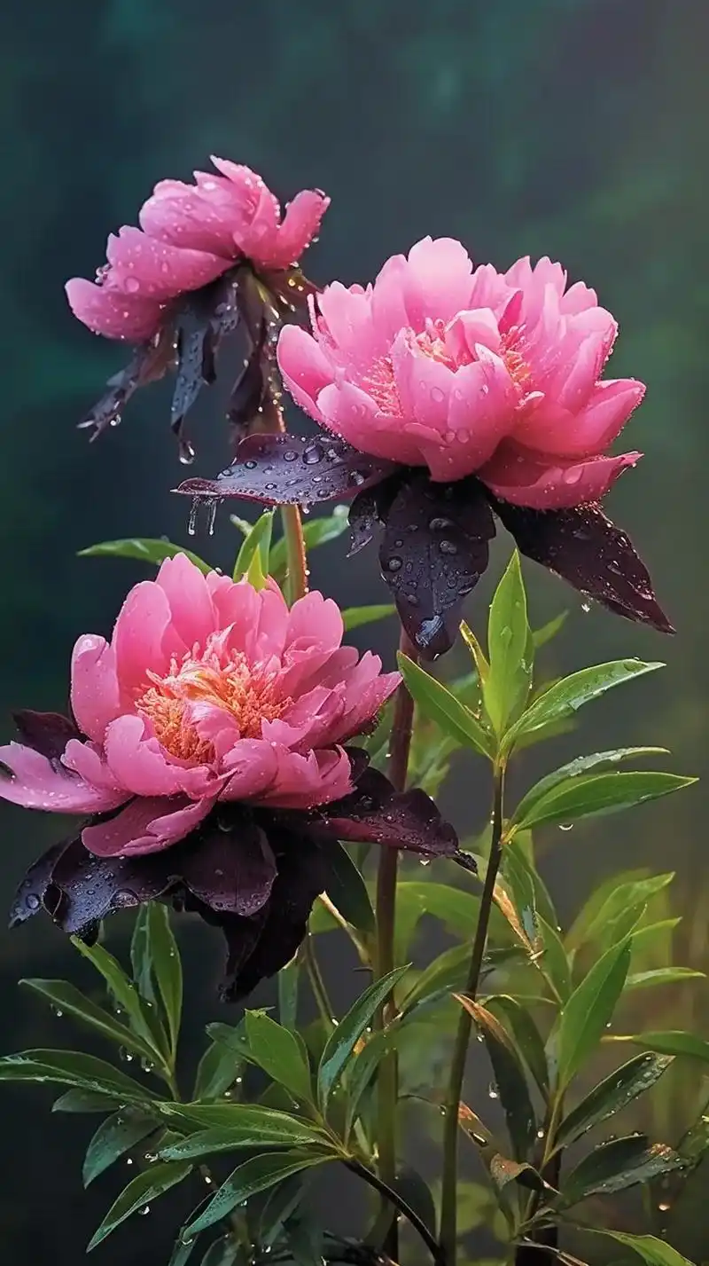 牡丹花的花语相当丰富,寓意着富贵,吉祥,幸福,圆满,浓情,雍 - 抖音