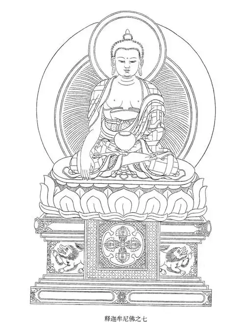 简单的线条,流淌着千百年的信仰--中华传统白描纹样