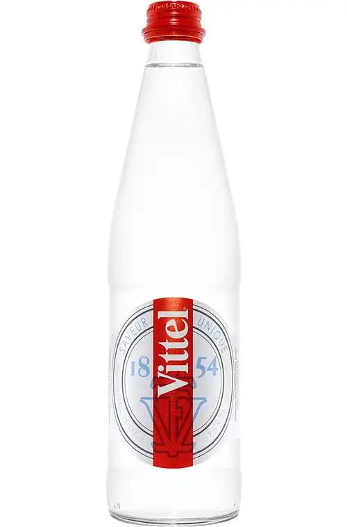 vittel伟图水饮用天然矿泉水玻璃瓶500ml(法国进口)